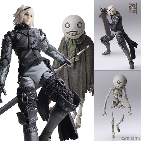 NieR RepliCant BRING ARTS ニーア＆エミール アクションフィギュア