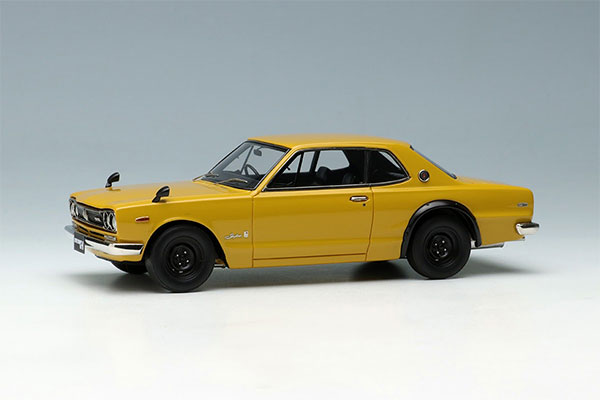 1/43 NISSAN SKYLINE 2000 GT-R (KPGC10) 1971 サファリゴールド