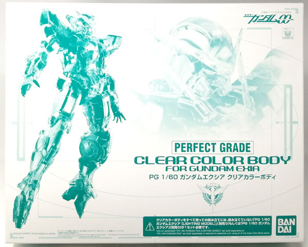 PG 1/60 ガンダムエクシア クリアカラーボディ PG 1/60 ガンダム