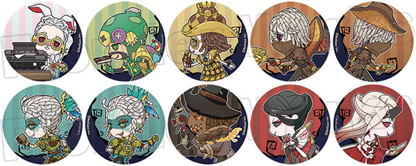 Identity V CHARACTER 囚人 缶バッジ 29個 Identity V CHARACTER ホロ