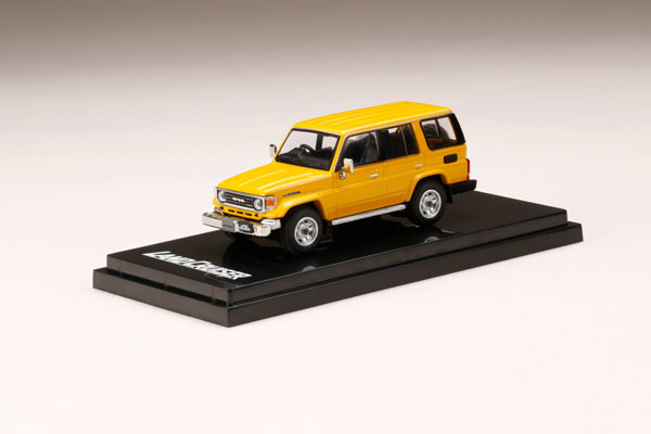 1/64 トヨタランドクルーザー 70 ZX 4DOOR 1994 イエロー(カスタム