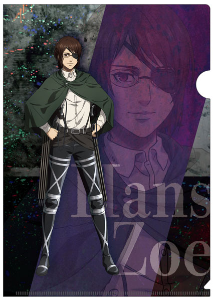 進撃の巨人 ハンジ クリアファイル ① Anique Shop JAPAN