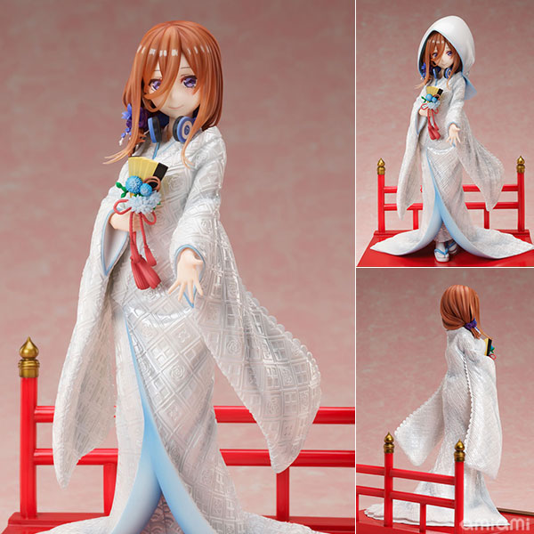 中古】(本体A/箱B)五等分の花嫁∬ 中野三玖 -白無垢- 1/7 完成品