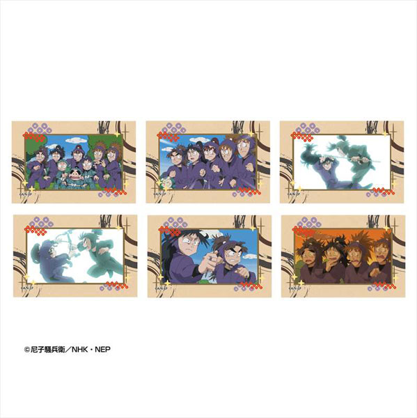 忍たま乱太郎 スクエア缶バッジコレクション 五年生 対 六年生の段「五