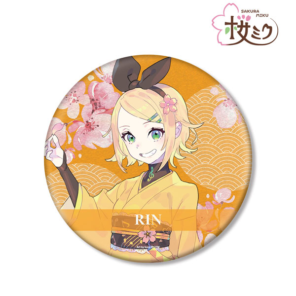 鏡音リン グッズ 缶バッジ CD】プロセカ グリ缶 グリッター缶バッジ 7A