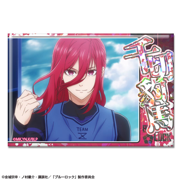 千切豹馬 缶バッジ ツリビレ ホログラム缶 ホロ缶 ブルーロック 初期