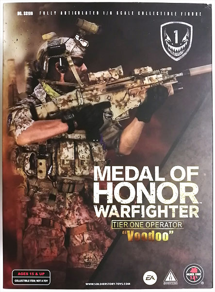 MEDAL OF HONOR WARFIGHTER TIER ONE OPERATOR “Voodoo” 1/6