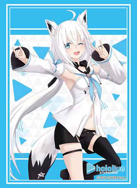 白上フブキ スリーブ プレイマット セット ホロライブ hololive r_t 白