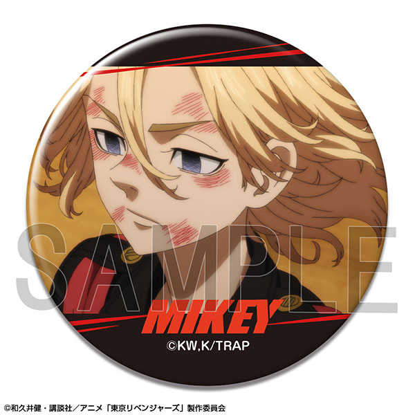 東京リベンジャーズ 東リべ 佐野万次郎 マイキー 缶バッジ 桜スーツ