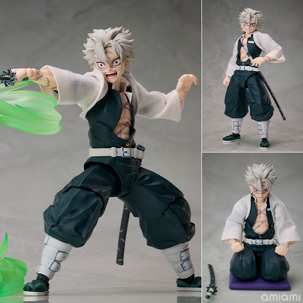 BUZZmod. 鬼滅の刃 不死川実弥 アクションフィギュア 鬼滅の刃 すわら