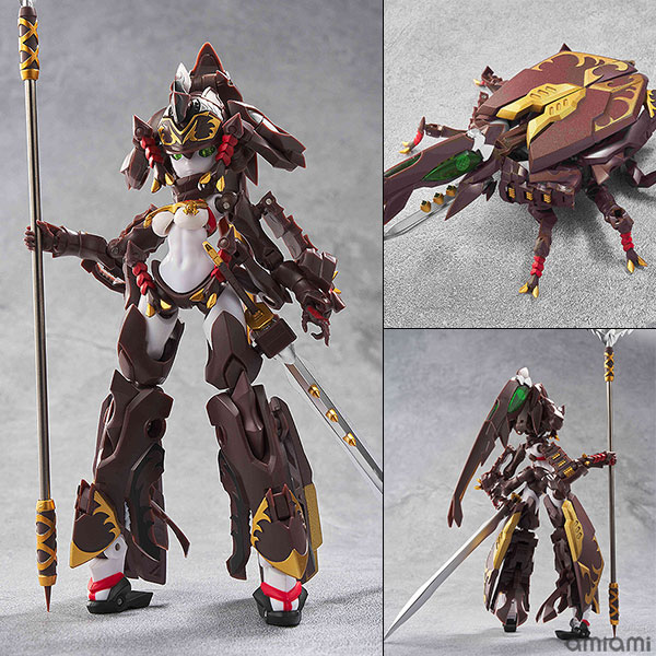 虫機姫-斗子 アクションフィギュア