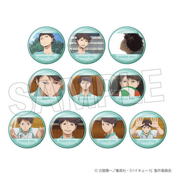 ハイキュー まとめ売り 影山 及川 ラバスト フィギュア 缶バッジ