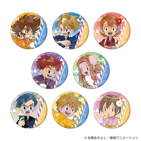 d*2様 デジモン デジモンアドベンチャー くじ 缶バッジ ミニ 一番くじ