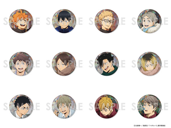 ハイキュー ofd 缶バッジ まとめ売り ホログラム缶バッジ 国見英 痛バ