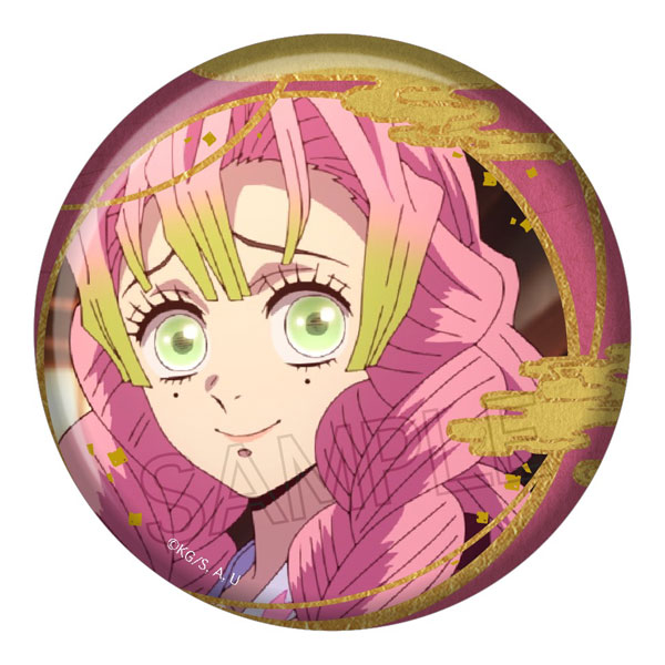 鬼滅の刃 缶バッジ 甘露寺蜜璃 湯めぐりの旅 鬼滅の刃 湯巡りの旅