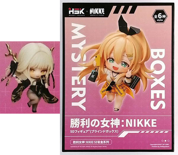 勝利の女神：NIKKE】デフォルメフィギュア ブラン&ノワール 勝利の女神