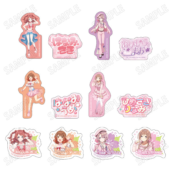 学園アイドルマスター」 描き下ろしステッカーコレクション サクライロ