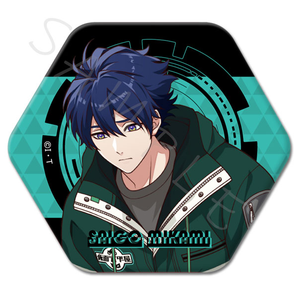 魅上才悟 仮面ライダー ライドカメンズ anime japan 缶バッジ ライドカ