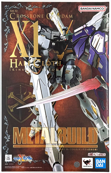 中古】(本体A/箱B)METAL BUILD 機動戦士クロスボーン・ガンダム クロス