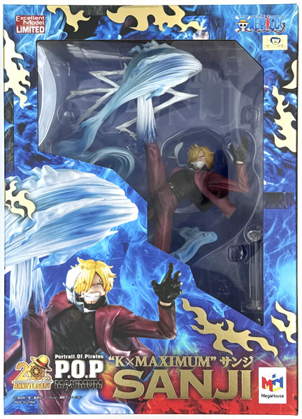 ワンピースPortraitOfPiratesKMAXIMUM 割引 サンジ輸送箱未開封
