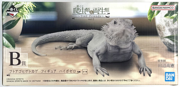 一番くじ 爬虫類＆両生類～Tiny Friends～vol.2 B賞 フトアゴヒゲ