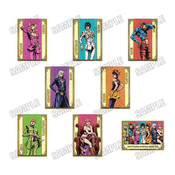 アニメ『ジョジョの奇妙な冒険 黄金の風』 ブロマイドセット[RE]A