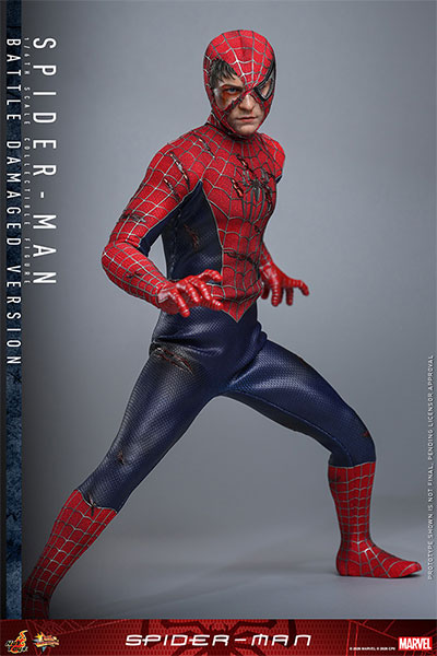 ムービー マスターピース スパイダーマン 1/6 スパイダーマン(バトル