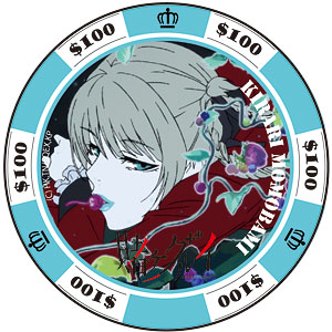 賭ケグルイ 缶バッジ(チップver.) 皇伊月[Little Monsters]《在庫切れ》