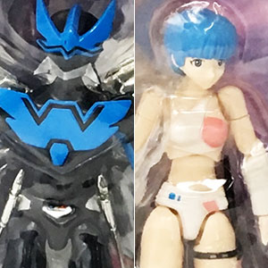 当時もの バンダイ製「夢戦士ウイングマン」希少ソフビフィギュア