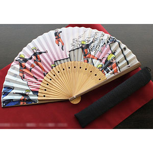 NARUTO ナルト サスケ サクラ カカシ 扇子 絆 J-WORLD NARUTO ナルト