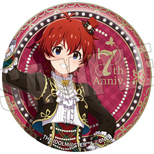 アイドルマスター ミリオンライブ！ グリッター缶バッジ 周防桃子