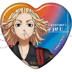 TVアニメ『東京リベンジャーズ』 ハート型缶バッジ 佐野真一郎