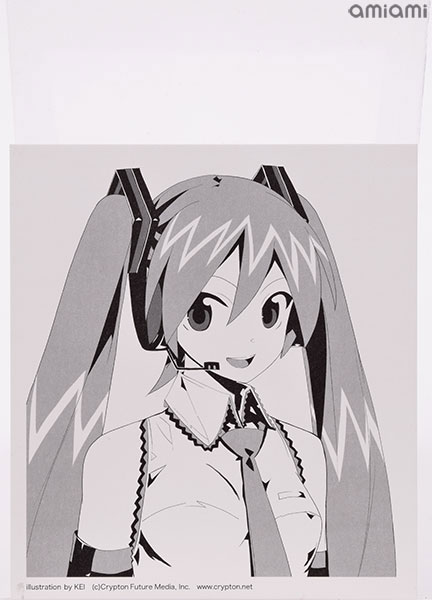 初音ミク Happyくじ懸賞 直筆サイン 複製原画 【公式通販】