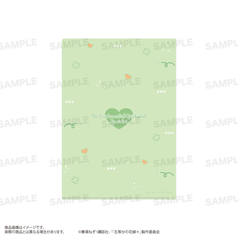 TVスペシャルアニメ「五等分の花嫁*」クリアファイル (ジャージメイド