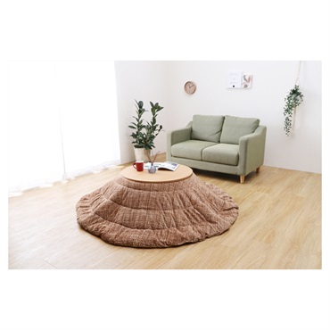 円形こたつ 70cm ナチュラル ホームコーディ イオン ホームコーディ 丸