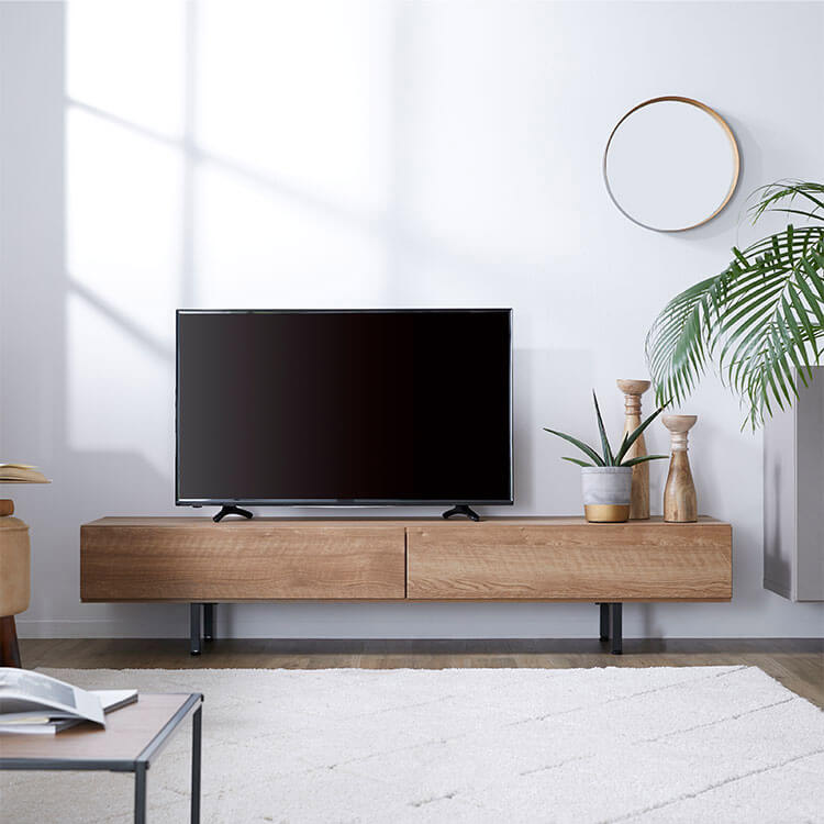 テレビボード180センチ シャビーナチュラル