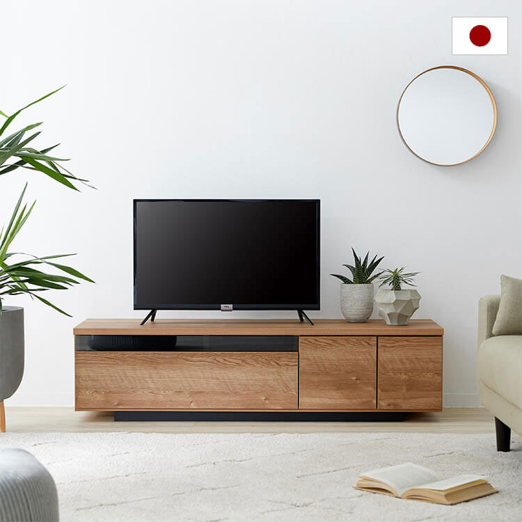 トップ LOWYA 140cm テレビ台 ローテレビ台 テレビボード シャビー