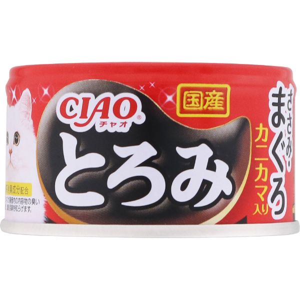 CIAO とろみ ささみ・まぐろ カニカマ入り 80g チャオ CIAO いなば