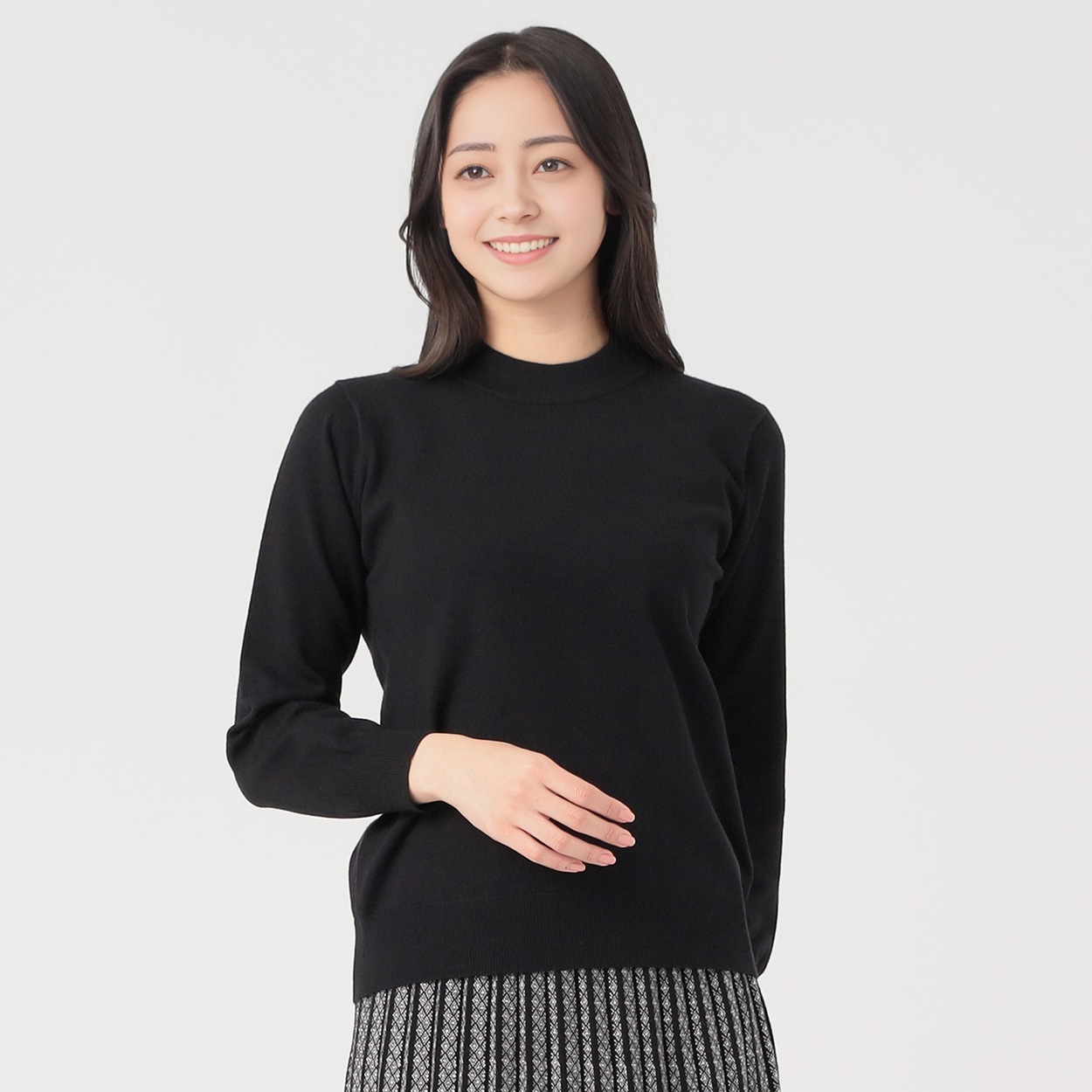 ニットジャカードセットアップ レディス EMMA JAMES (エマジェイムス