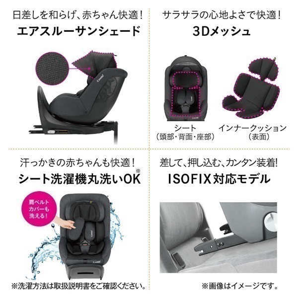 コンビネルームISOFIX エッグショックNF-600 チャイルドシート
