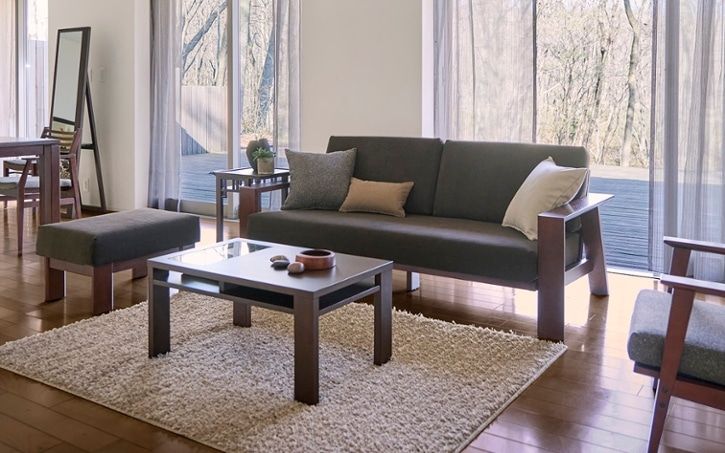 アート188 「ウォールズ(ダークブラウン)」 インテリアコーディネート