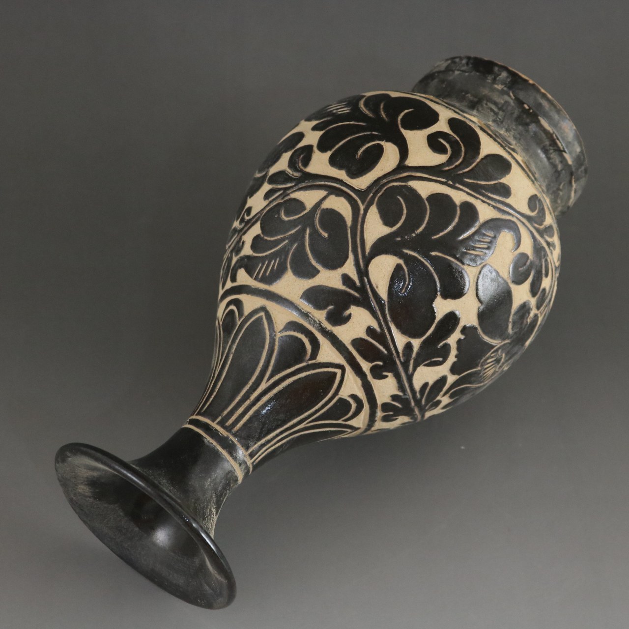 中国陶磁器 宋磁州窯 鶴首壺 中国陶磁器 宋磁州窯 鶴首壺 【公式通販】