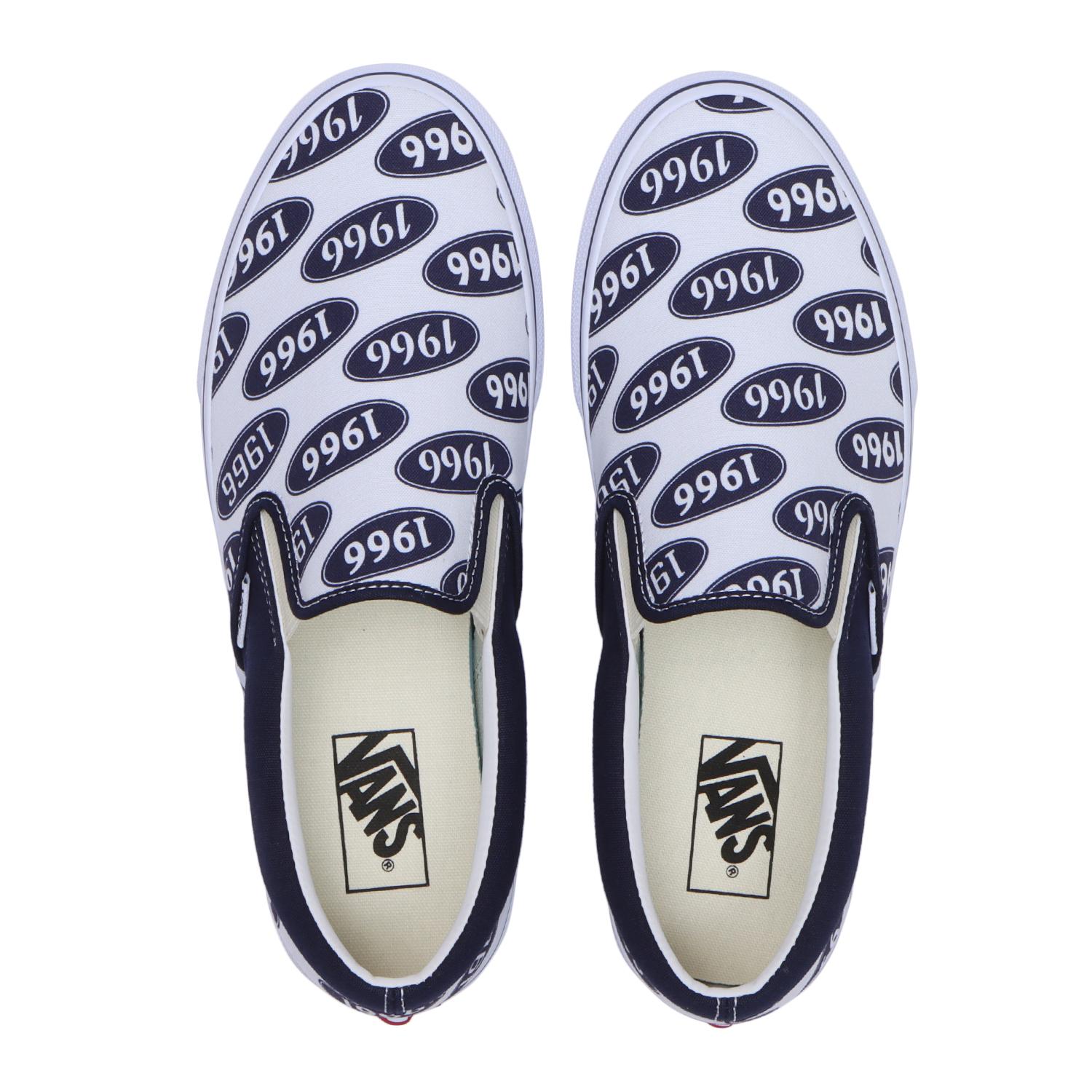 VANS】 ヴァンズ SLIP ON スリッポン V98CF RCG WHITE/NAVY | ABC-MART