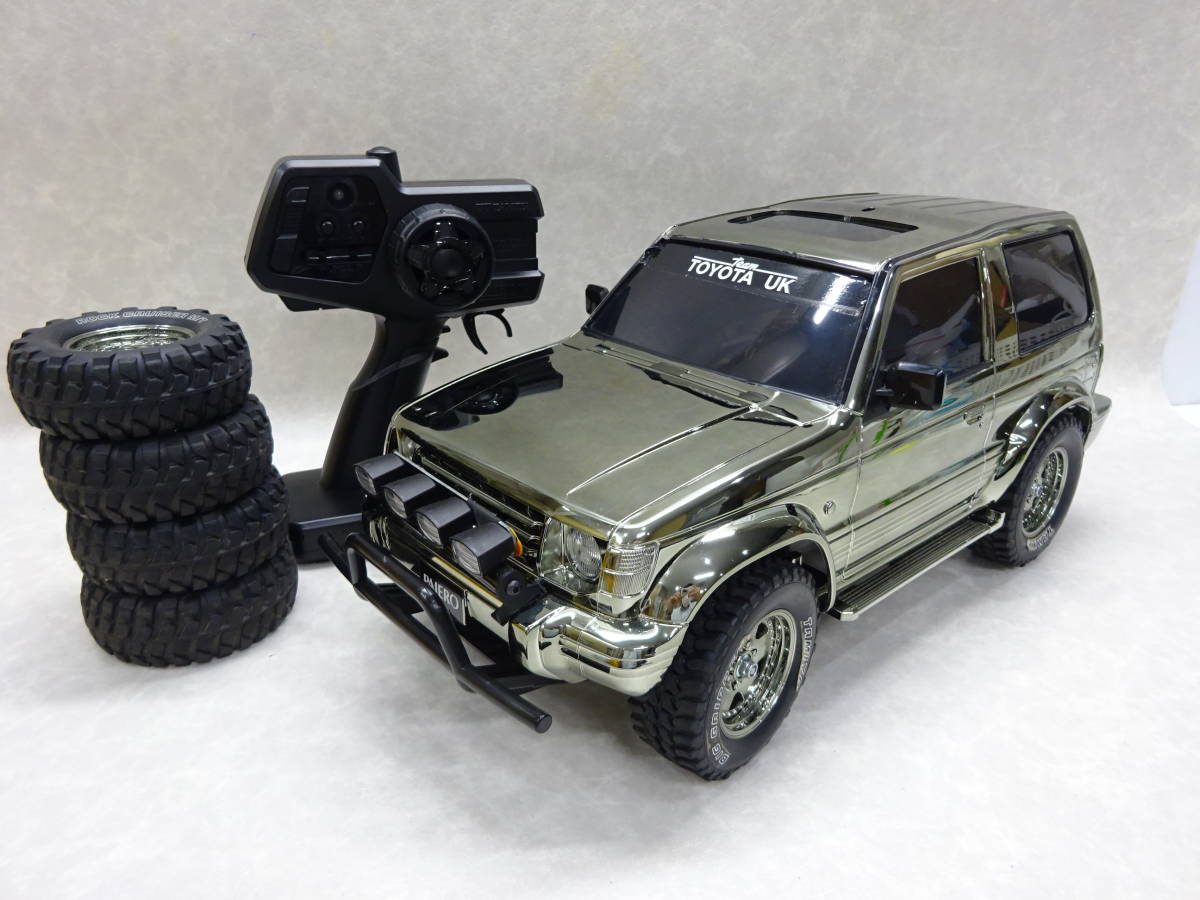 田宮 模型 ラジコン 1/10 三菱 パジェロ メタルトップ 未開封 ワイド