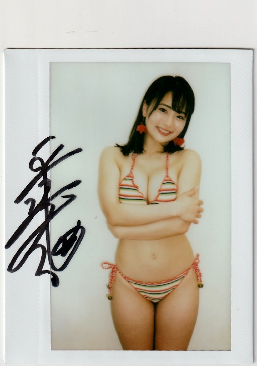 斎藤恭代 漫画パチンカー 直筆サイン入りチェキ 斎藤恭代 漫画