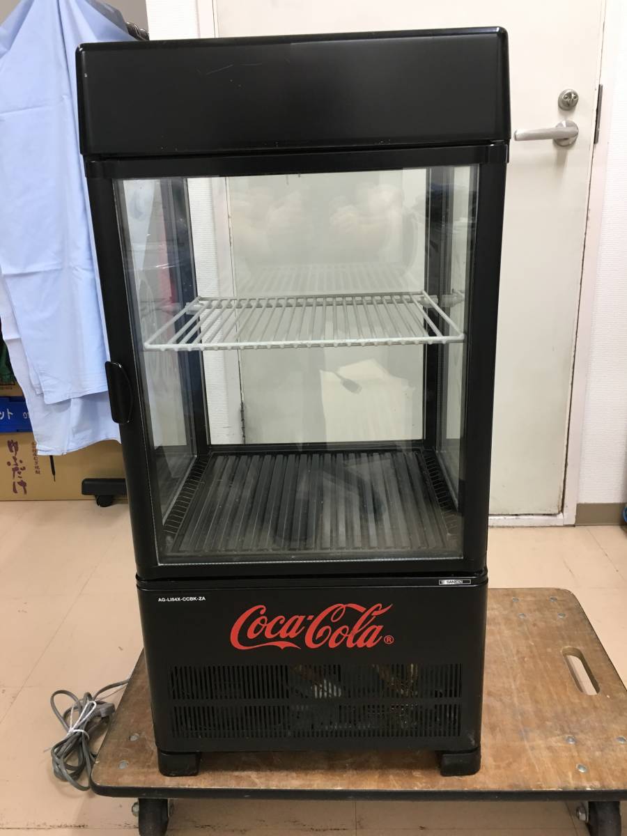 非売品 コカコーラ 冷蔵庫 インテリア 中古】☆コカコーラ 冷蔵 ショー