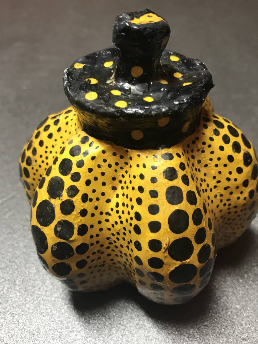 草間彌生 かぼちゃのオブジェ美術品パンプキンキャストモマMoMA