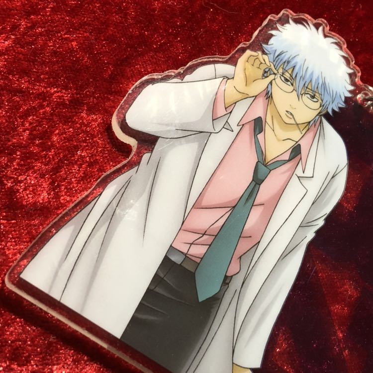 銀魂 アクリルスタンド、缶バッジ 坂田銀時(銀八) 銀魂 アクリル