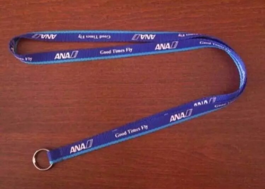 非売品) ANA ネックストラップ ANAネックストラップ ANA ロゴ入り