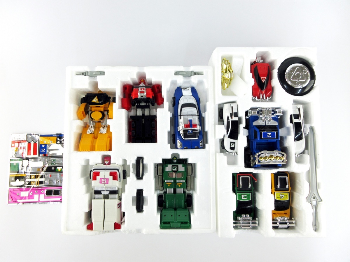 カーレンジャー VRVロボ 当時物・未使用】激走戦隊カーレンジャー DX